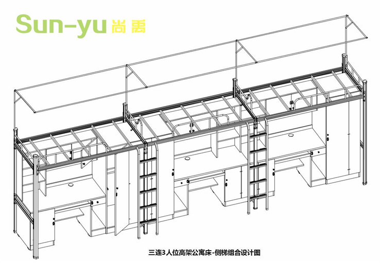 鐵架床